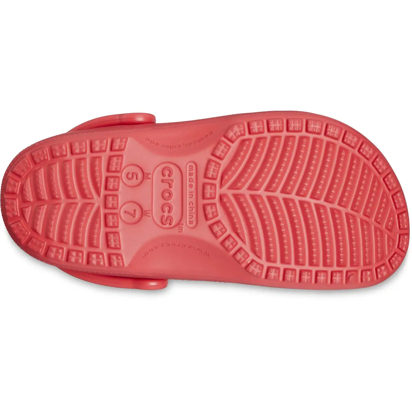 CROCS CLASSIC CLOG - VARSITY RED