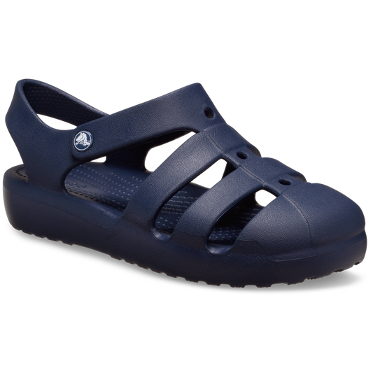 CROCS INFANT FISHERMAN SANDALS - NAVY