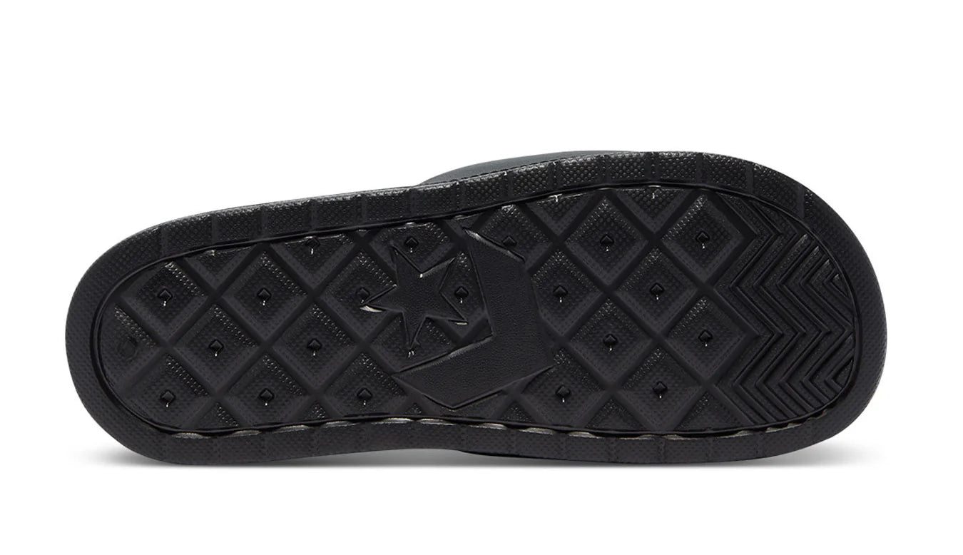 CONVERSE ALL STAR SLIDE - BLACK/WHITE