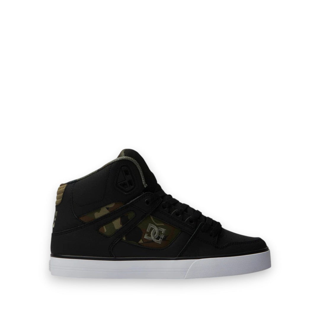 DC PURE HIGH TOP WC - BLACK/BLACK/GREEN