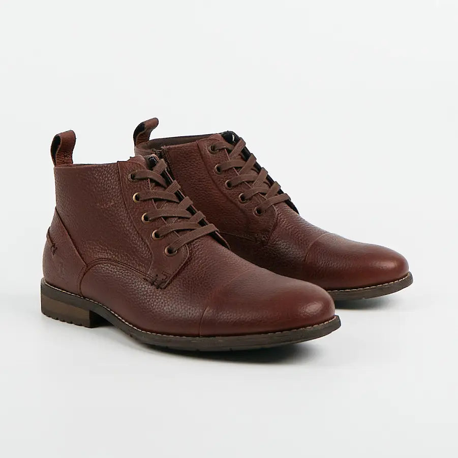 HUSH PUPPIES FELIX - BROWN PEBBLE