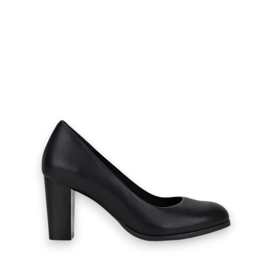 HUSH PUPPIES WOMENS THE TALL PUMP - BLACK