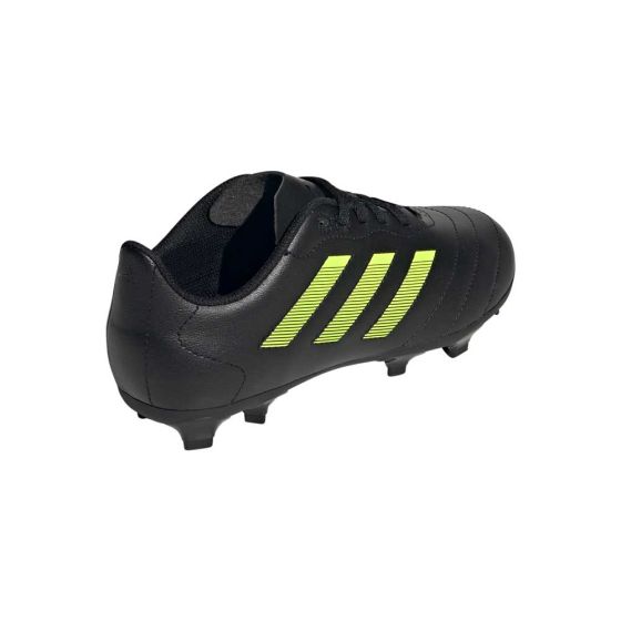 ADIDAS KIDS GOLETTO VIII FIRM GROUND - Core Black / Lucid Lemon / Core Black