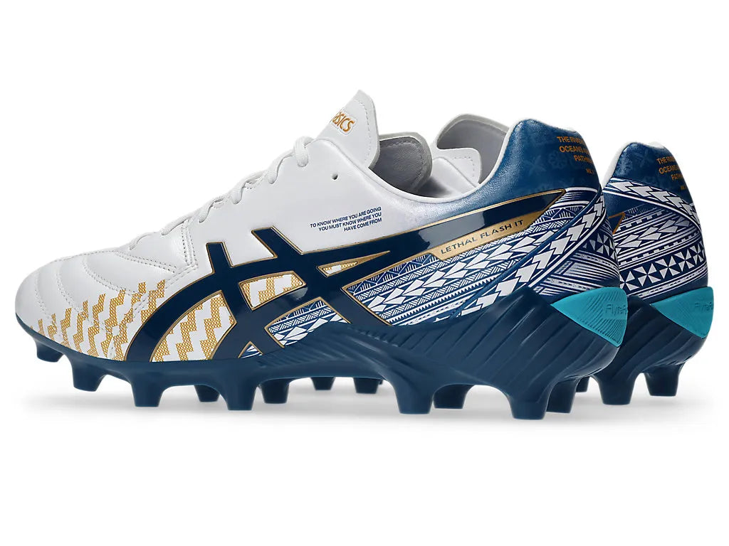 ASICS LETHAL FLASH IT 3 VOYAGER - WHITE/BLUE