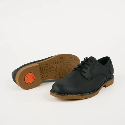 HUSH PUPPIES MANCHESTER - BLACK RUB