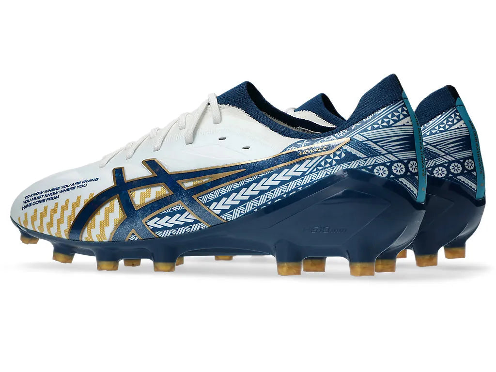 ASICS MENACE 5 VOYAGER - WHITE/BLUE