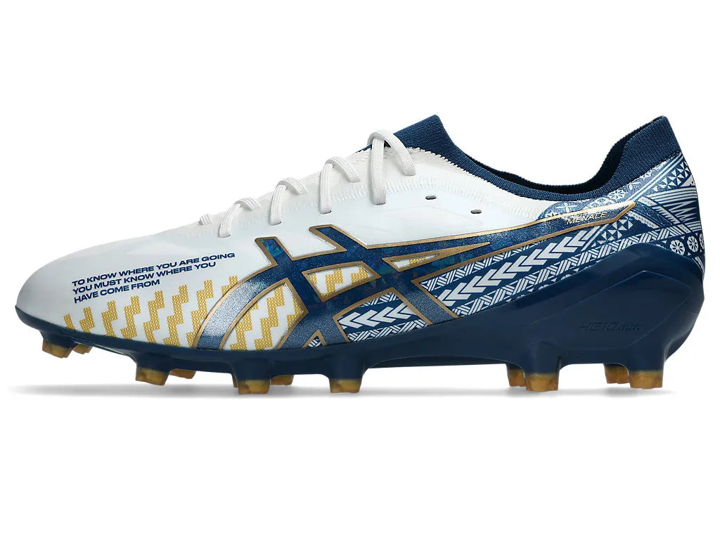 ASICS MENACE 5 VOYAGER - WHITE/BLUE
