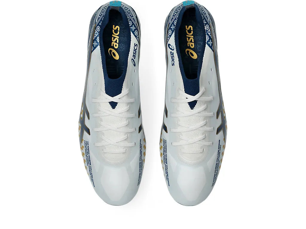 ASICS MENACE 5 VOYAGER - WHITE/BLUE