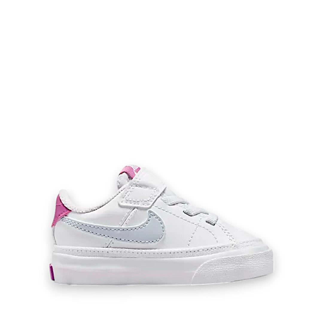NIKE INFANT COURT LEGACY - WHITE/ FOOTBALL GREY