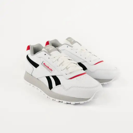 REEBOK GLIDE - WHITE/GREY/RED