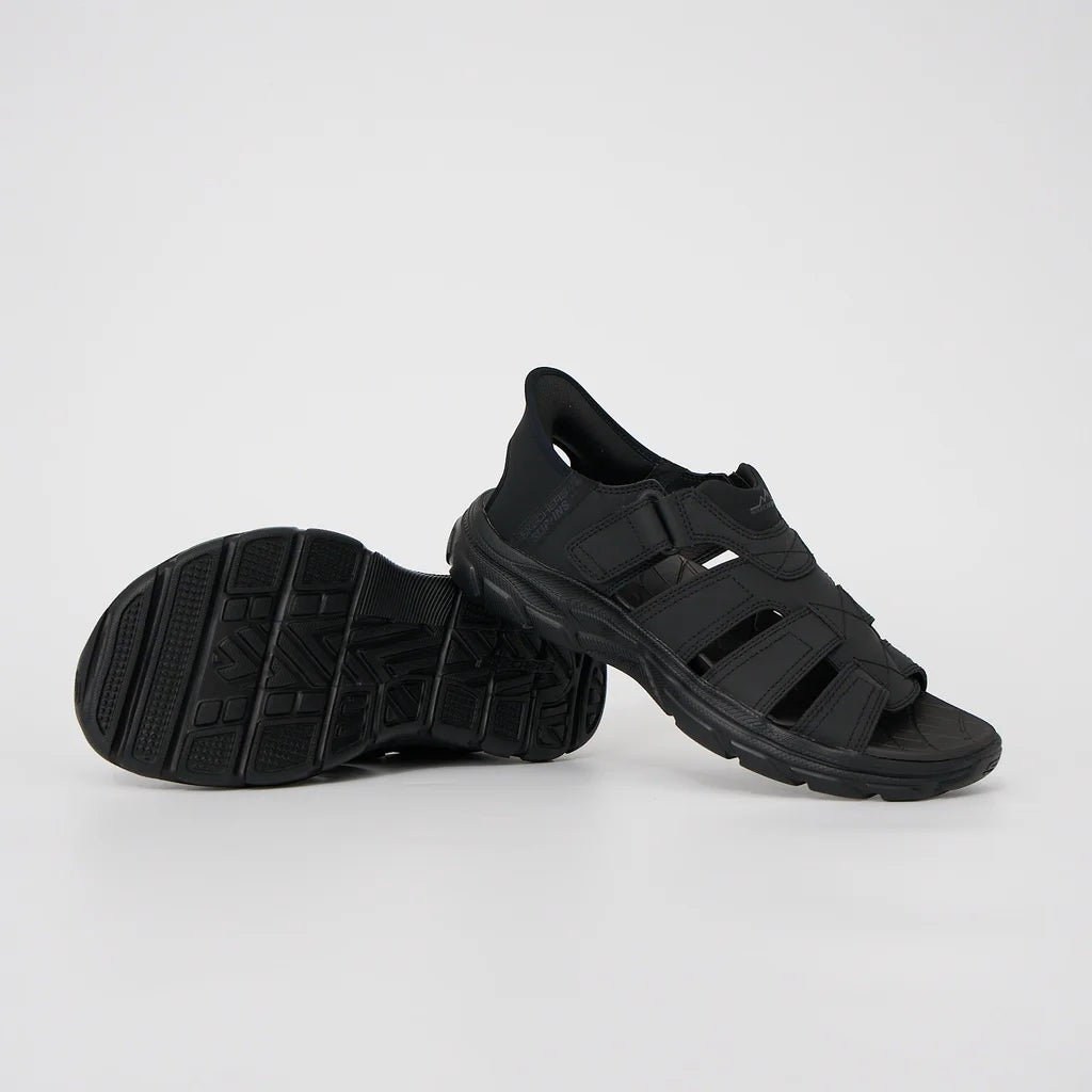 SKECHERS MENS REVOLTED SS NORVEL - BLACK