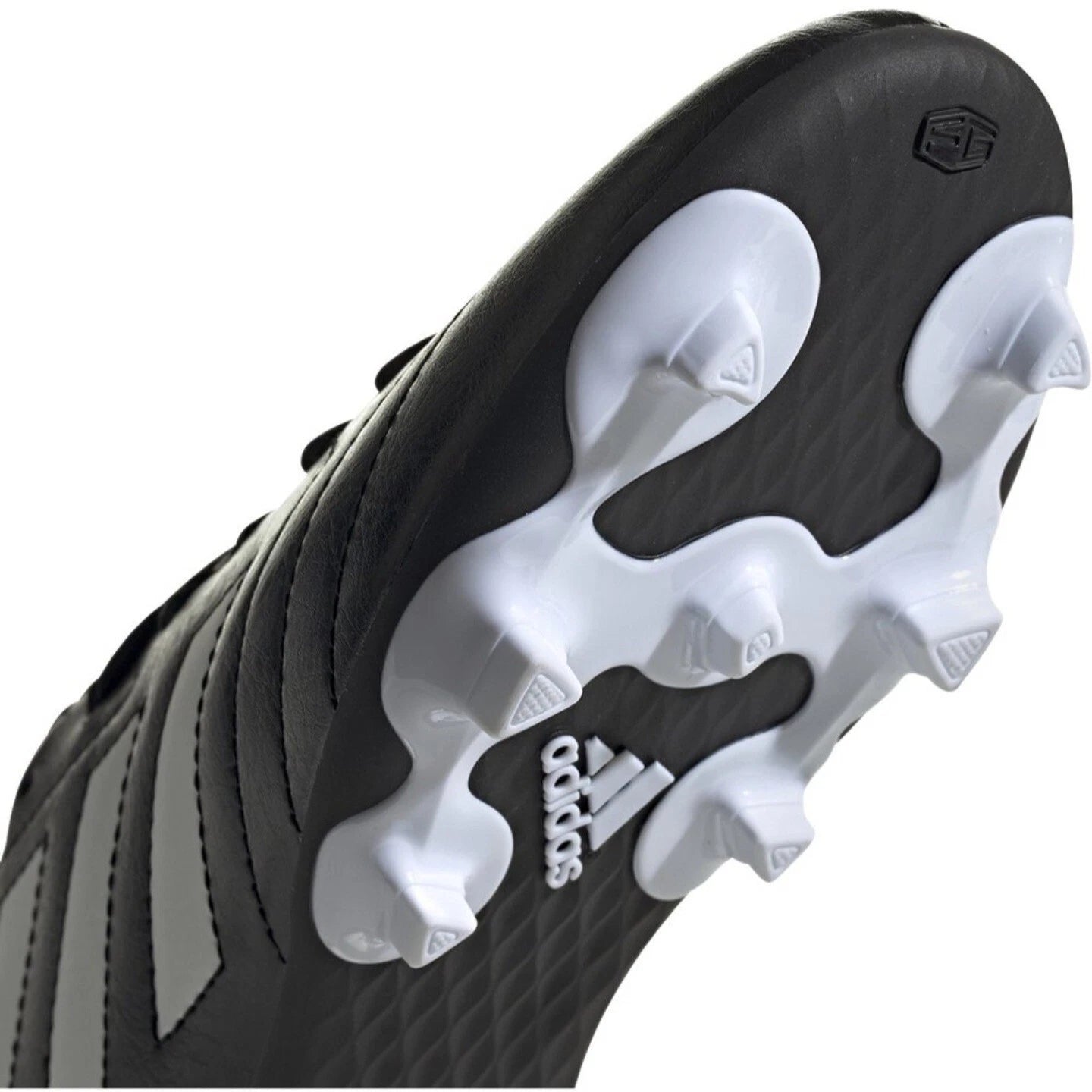 ADIDAS KIDS GOLETTO VII FG J - BLACK/WHITE/RED