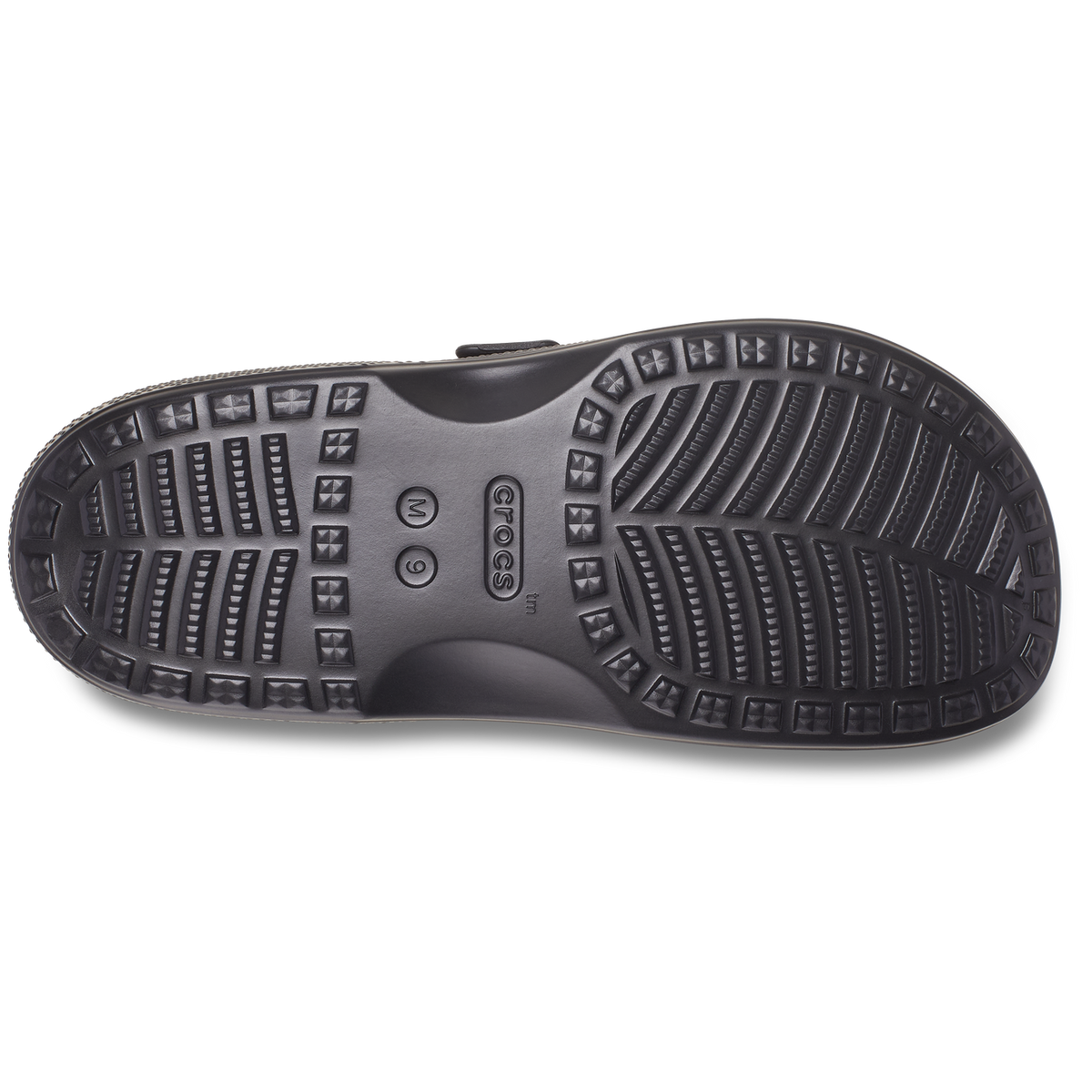 CROCS MENS SATURDAY SANDAL - BLACK
