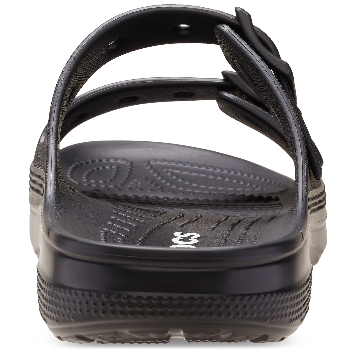 CROCS WOMENS SATURDAY SANDAL - BLACK