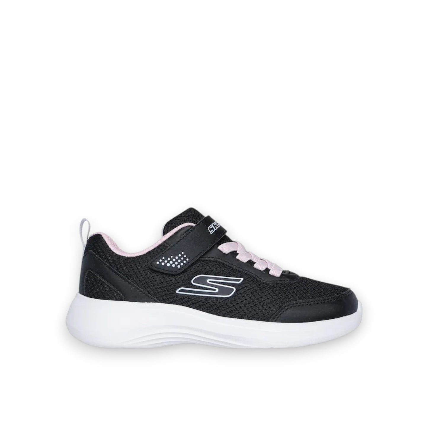 SKECHERS KIDS SELECTORS REST ACHIEVED - BLACK/PINK