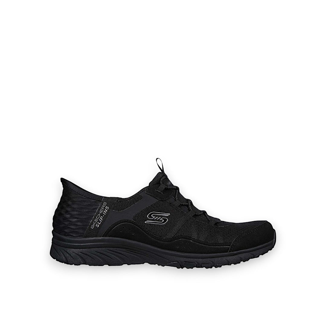 SKECHERS WOMENS SLIP-INS GRATIS SPORT AWE INSPIRING - BLACK