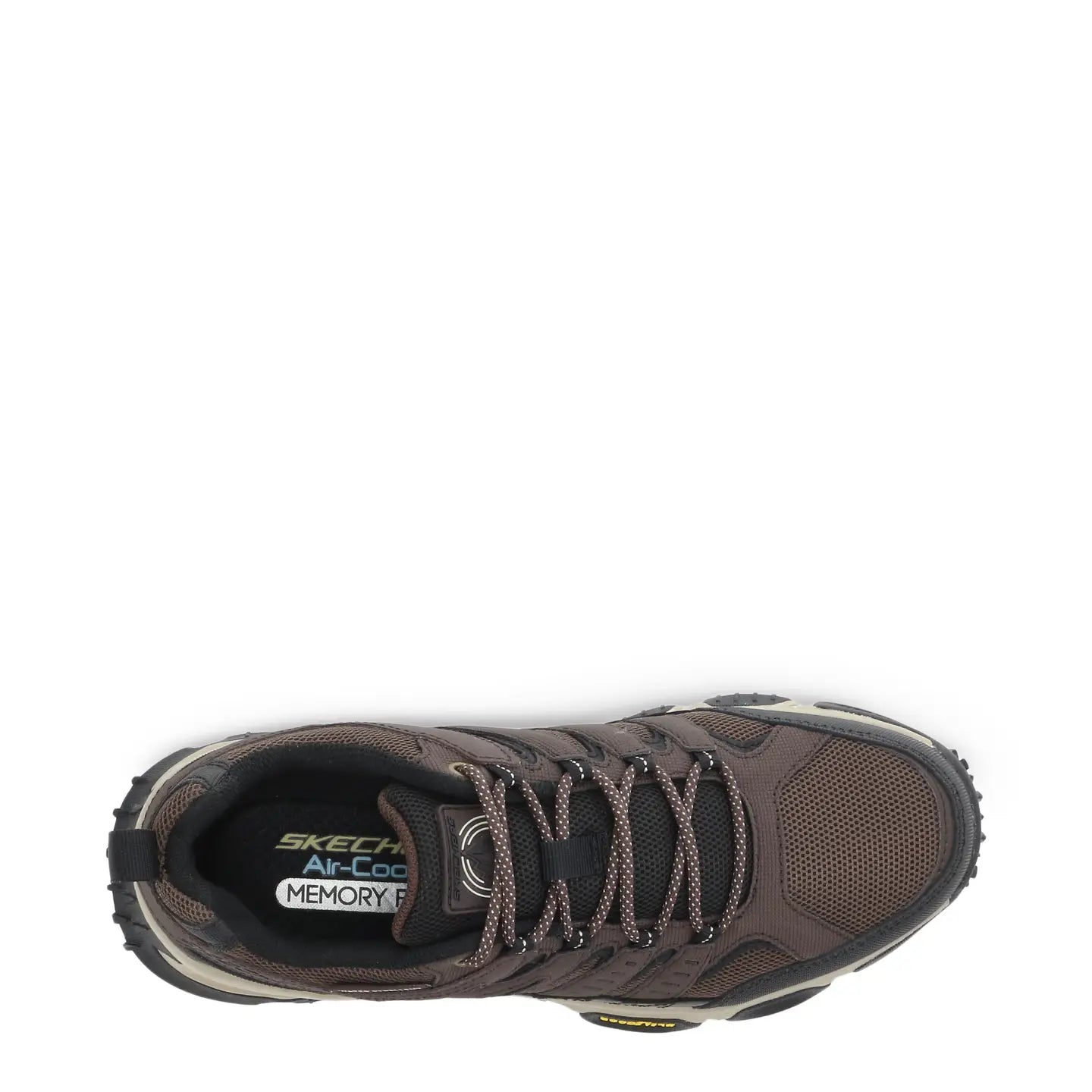 SKECHERS MENS SKECH-AIR ENVOY - BROWN/BLACK