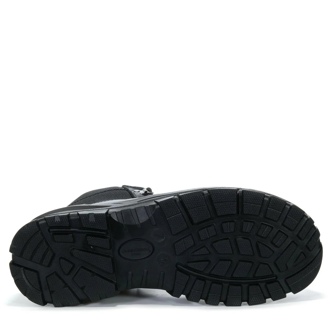 SKECHERS MENS RUDDLE WORK BOOT - BLACK