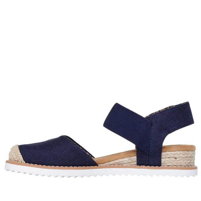 SKECHERS BOBS DESERT KISS SUN SHNING - NAVY