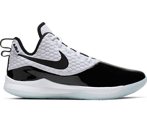 Men's lebron witness iii top prm basketball shoes - black/white/red
