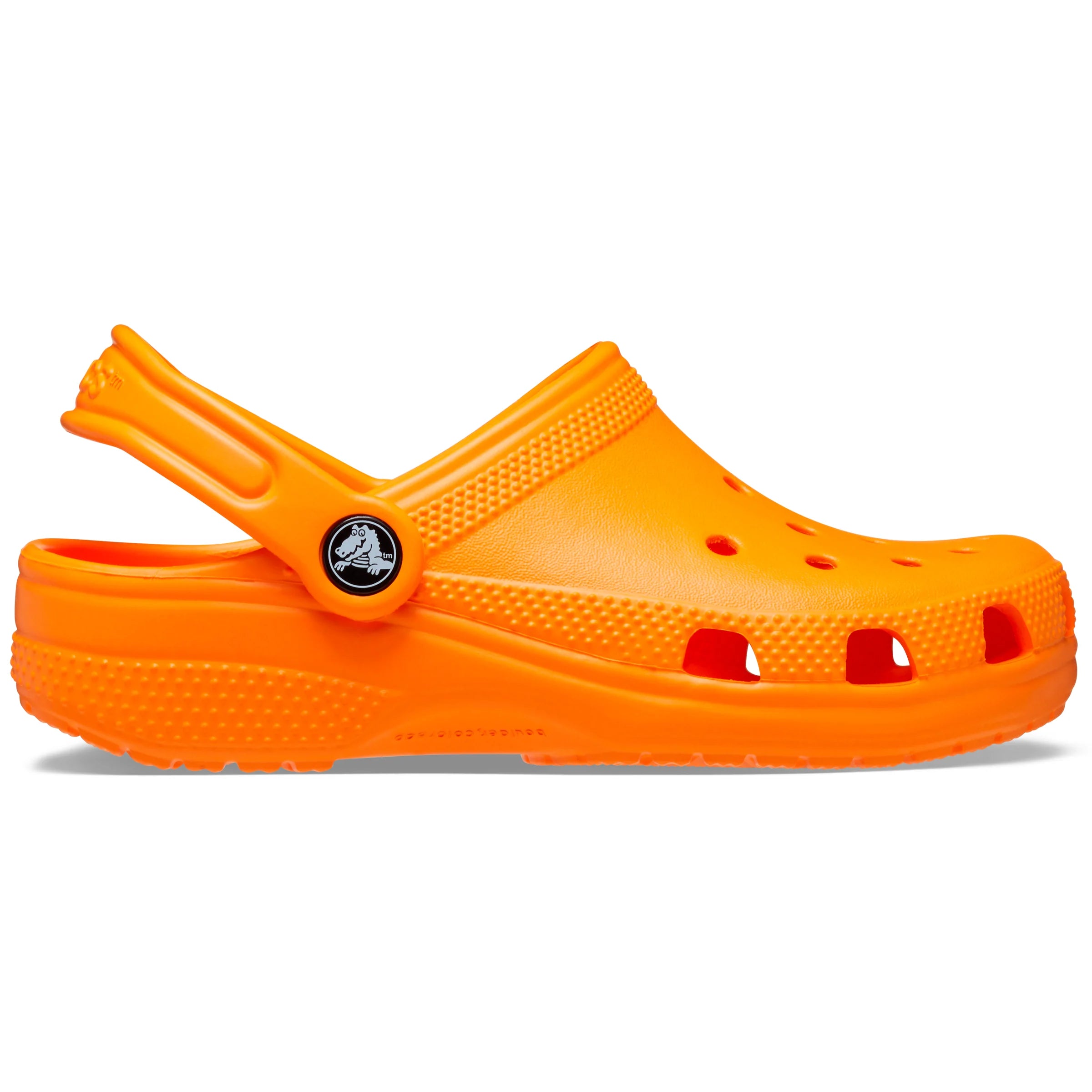 Kids orange crocs clearance