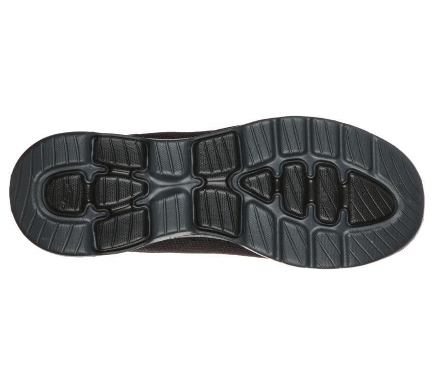 SKECHERS MENS GO WALK 5 FORGING - BLACK/CHARCOAL