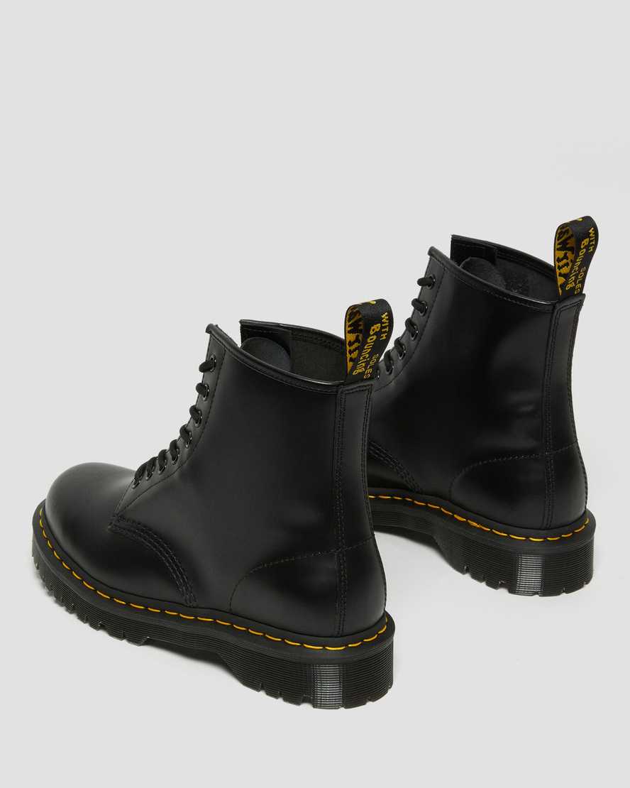 DR MARTENS 1460 BEX SMOOTH LEATHER BOOTS - BLACK