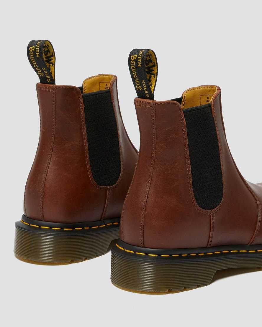 DR MARTENS 2976 CLASSICO LEATHER CHELSEA BOOT - BROWN