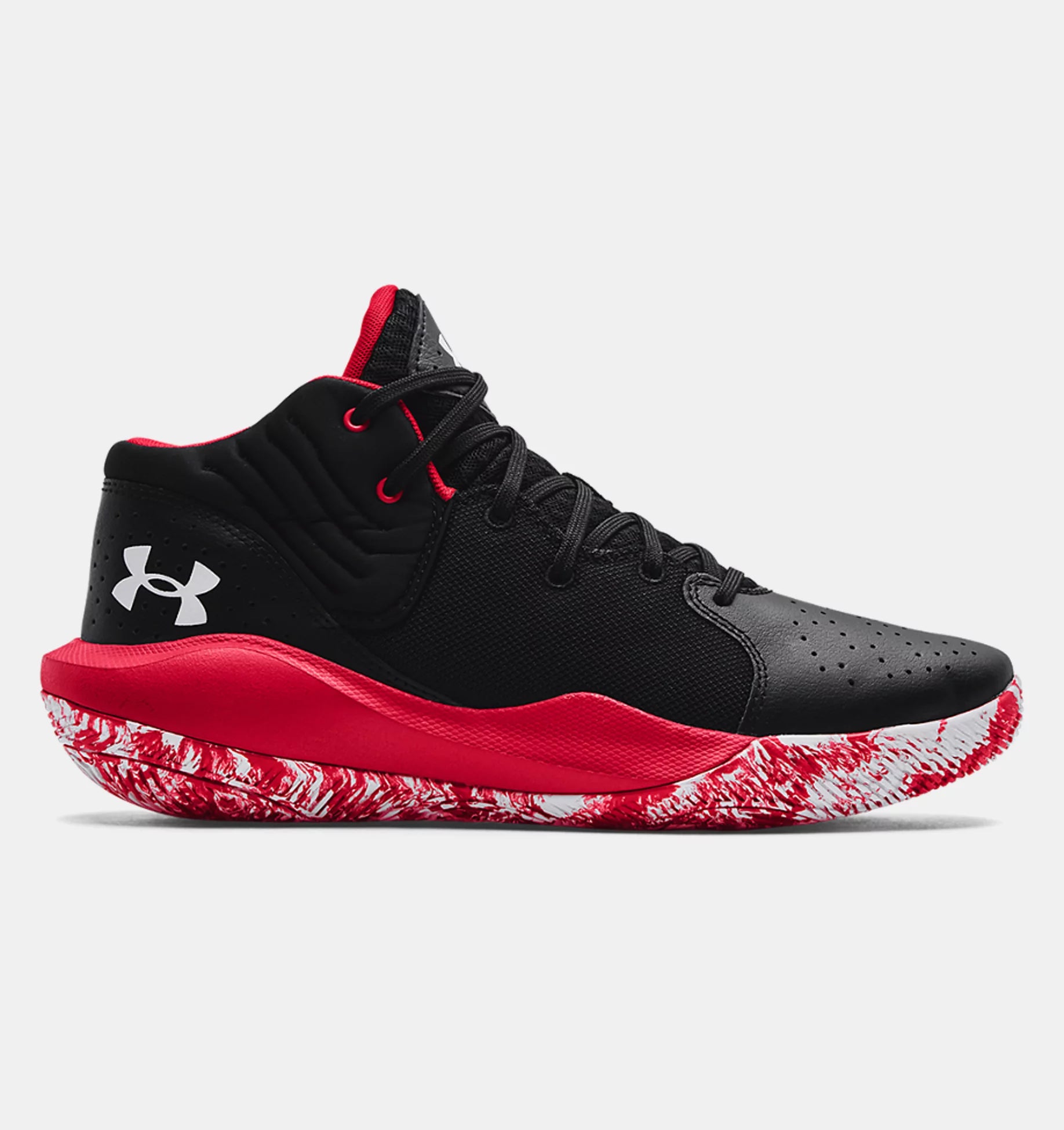 UNDER ARMOUR UA JET 21 BLACK RED Lotsa Shoes