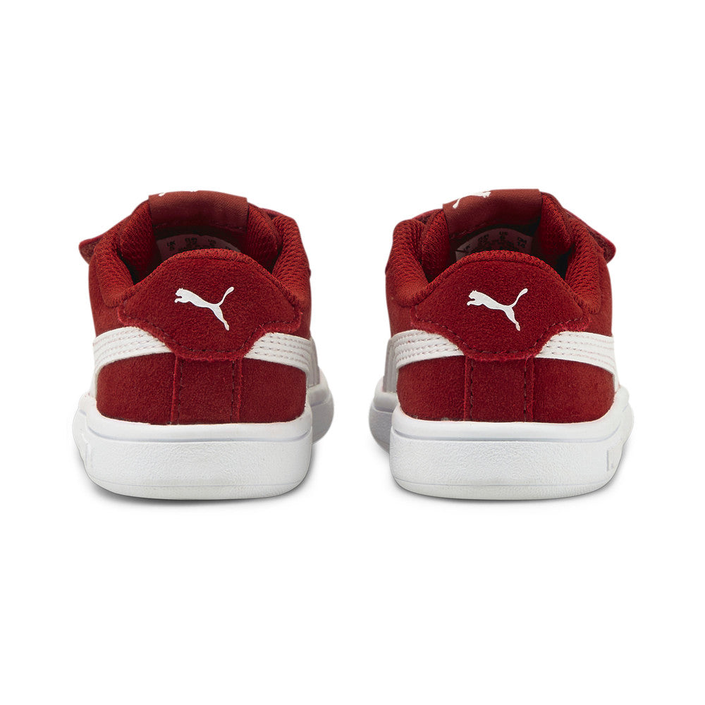 PUMA INFANT SMASH V2 SUEDE - Intense Red/Puma White