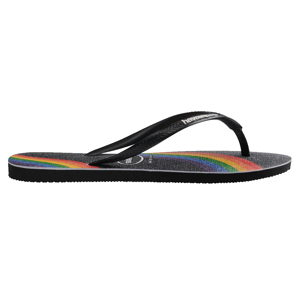 HAVAIANAS SLIM PRIDE FC - BLACK