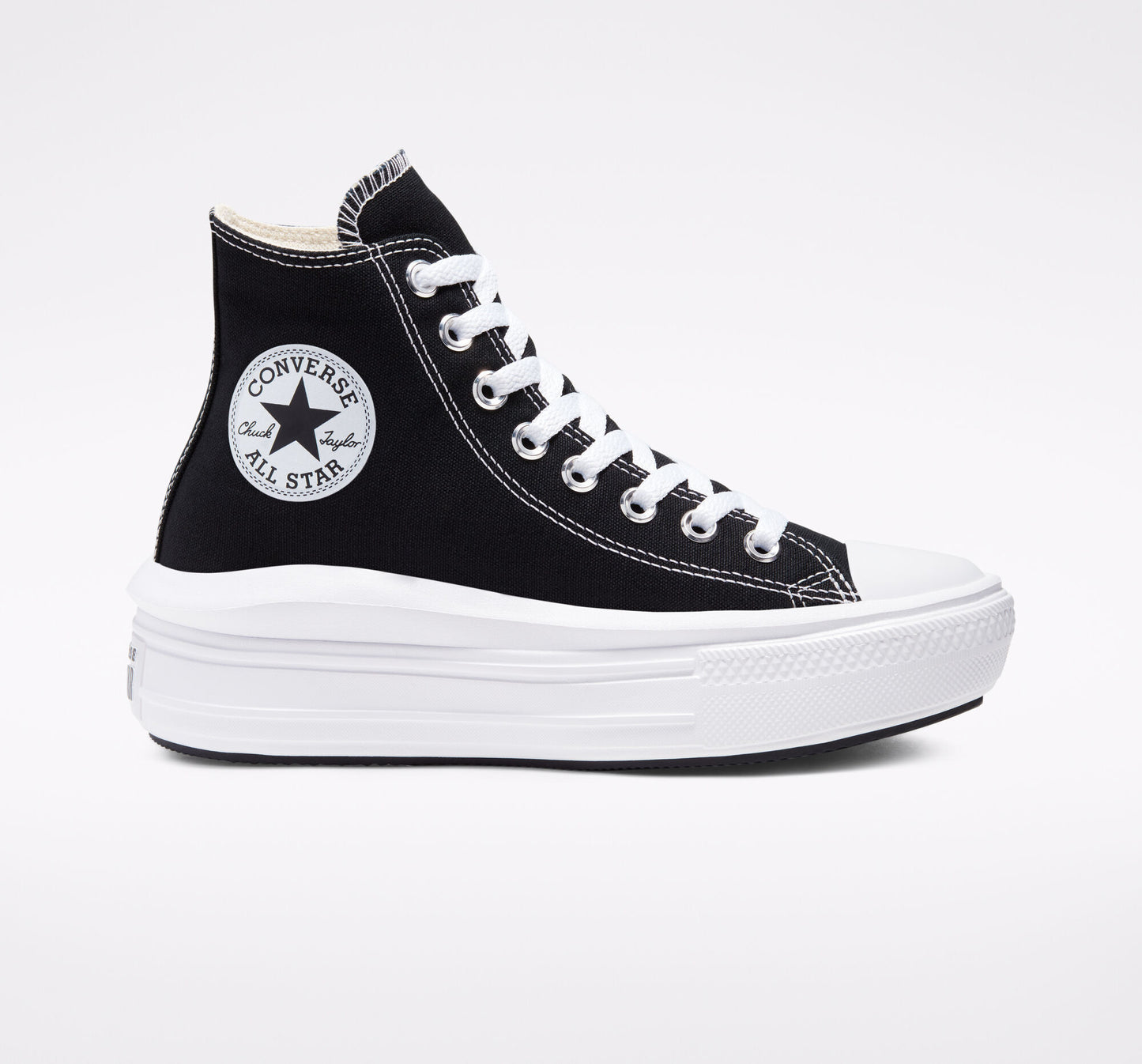 CHUCK TAYLOR ALL STAR MOVE - BLACK/NATURAL IVORY/WHITE
