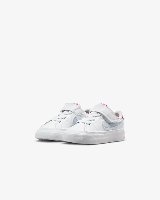 NIKE INFANT COURT LEGACY - WHITE/ FOOTBALL GREY