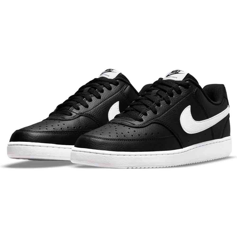 NIKE COURT VISION LOW NN - BLACK/WHITE