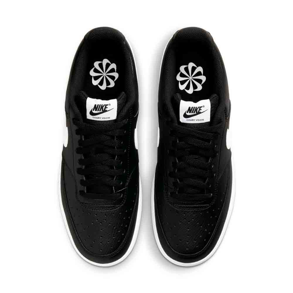 NIKE COURT VISION LOW NN - BLACK/WHITE