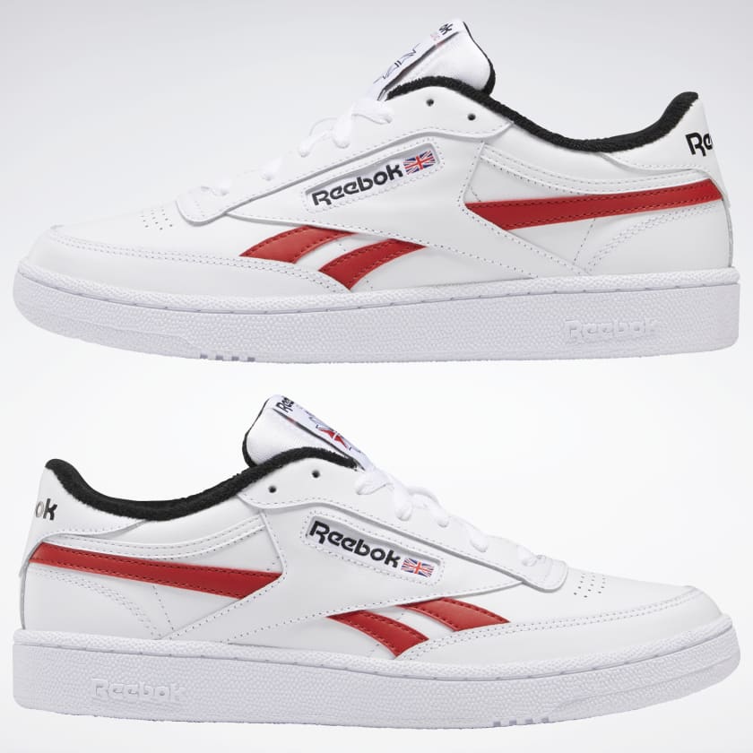 REEBOK CLUB C REVENGE - White / Black / Legacy Red