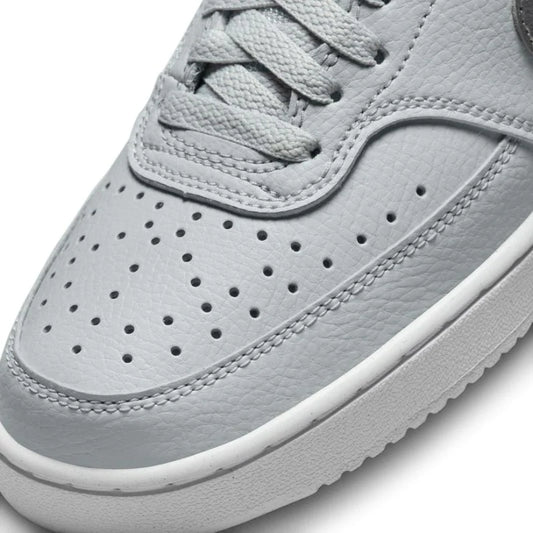 NIKE WOMENS COURT VISION LO NN - PURE PLATINUM/METALLIC SILVER
