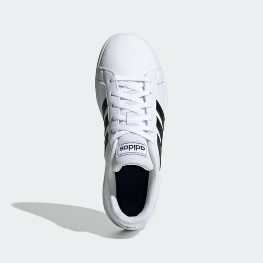 ADIDAS GRAND COURT KIDS - Cloud White / Core Black / Cloud White