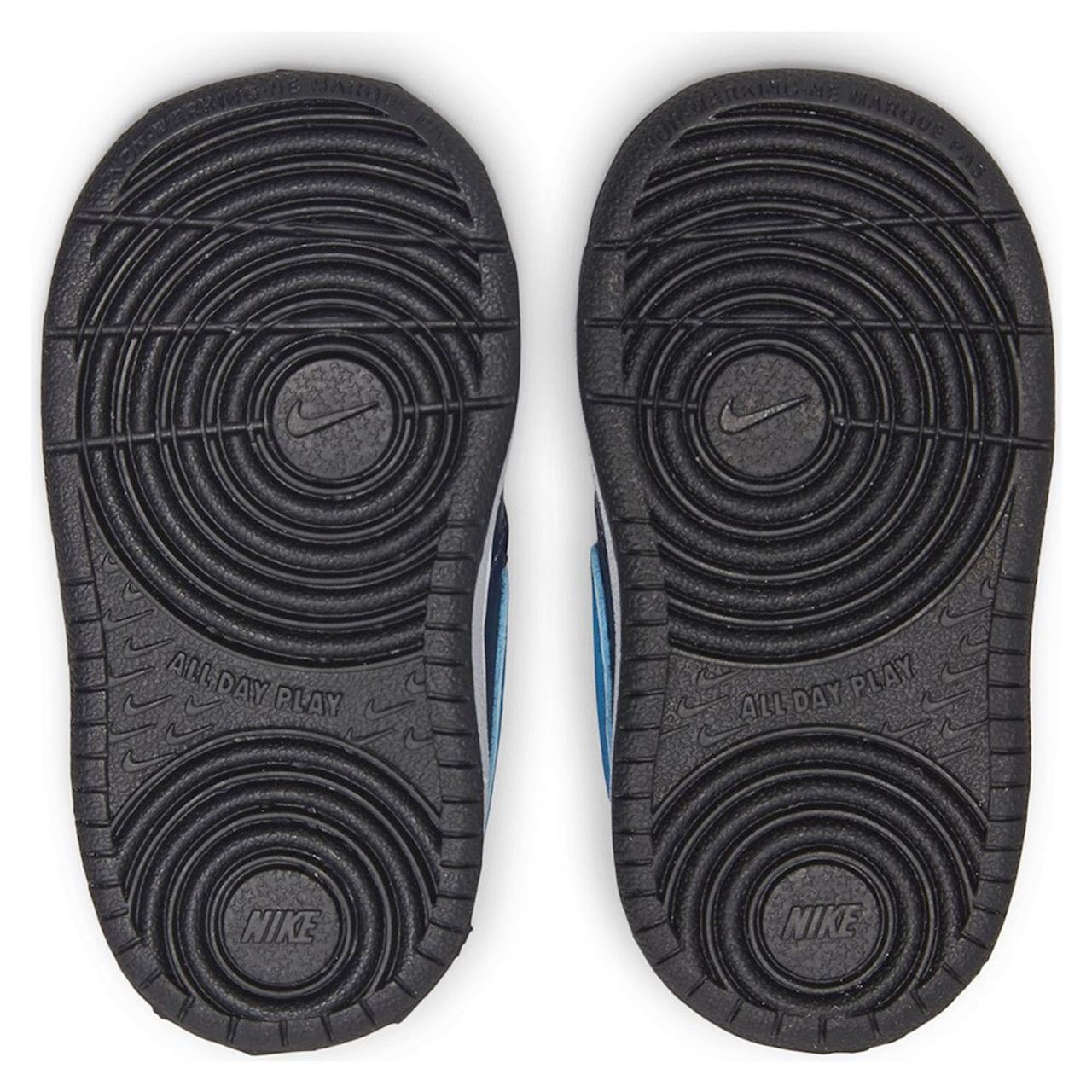 NIKE INFANT COURT BOROUGH LOW 2 (TDV) - MIDNIGHT NAVY/IMPERIAL BLUE