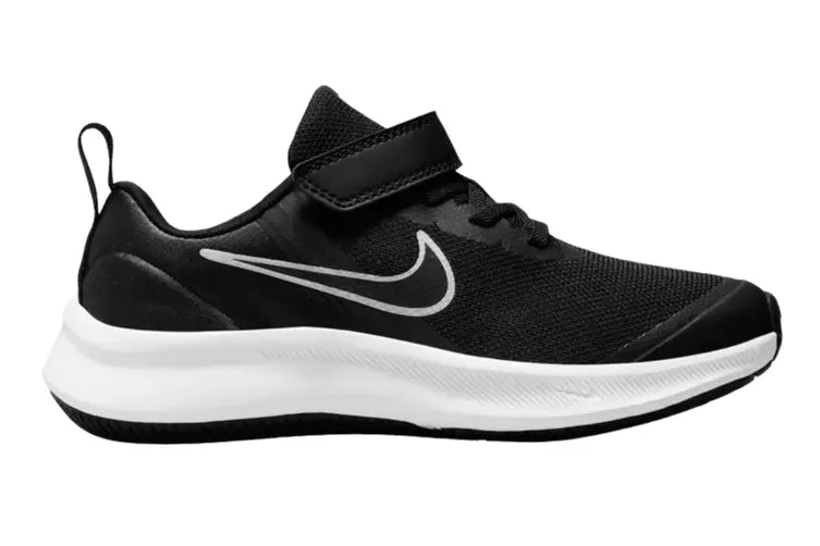 NIKE KIDS STAR RUNNER 3 PSV BLACK SMOKE GREY Lotsa Shoes