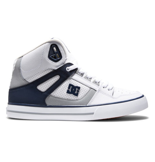 DC PURE HIGH TOP - WHITE/NAVY