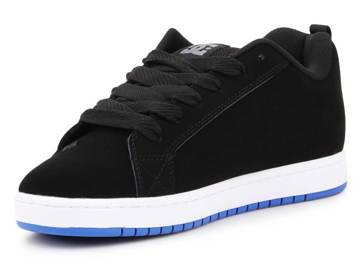 DC COURT GRAFFIK - BLACK/BLUE/GREY