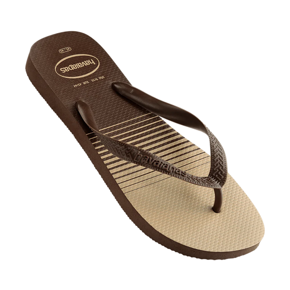 HAVAIANAS TOP BASIC FC - CAFE/DARK BROWN