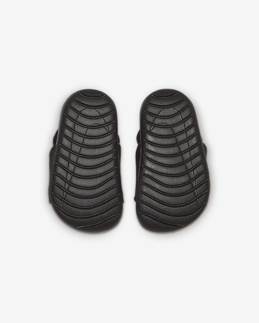 NIKE INFANT KAWA SLIDE - BLACK/WHITE
