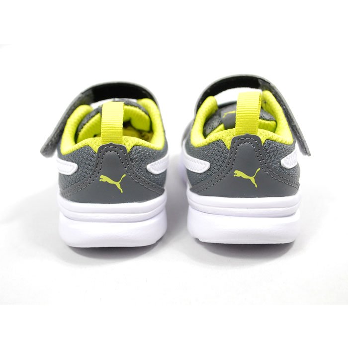 PUMA FLEX ESSENTIAL V INF - ROCK/WHITE/YELLOW