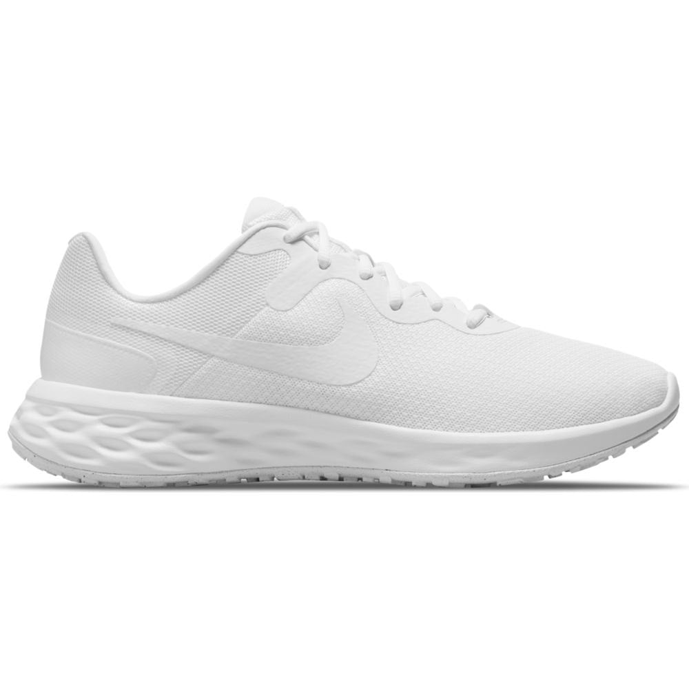 NIKE WOMENS REVOLUTION 6 NN - WHITE/WHITE-WHITE