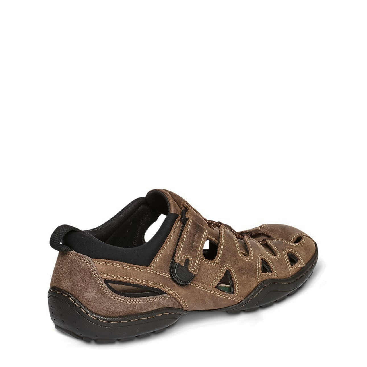 HUSH PUPPIES SENTRY SANDAL - BROWN