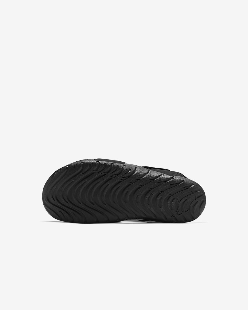 NIKE INFANT SUNRAY PROTECT SANDAL - BLACK/WHITE