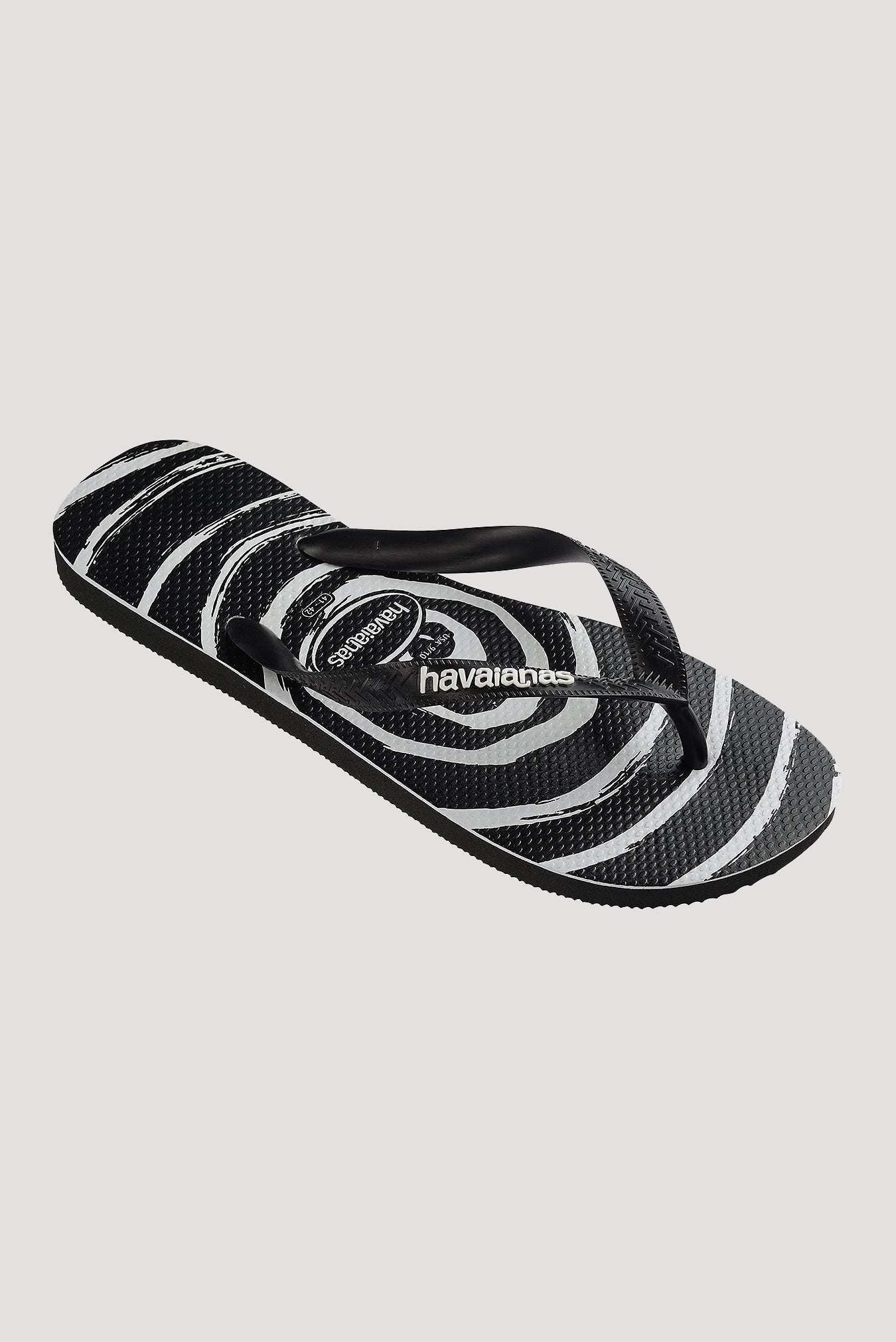 HAVAIANAS TOP WHIRL FC - BLACK/WHITE