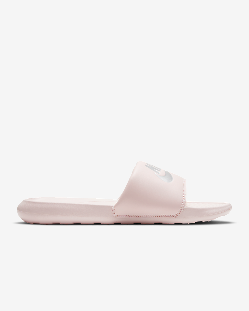 Metallic 2025 nike slides